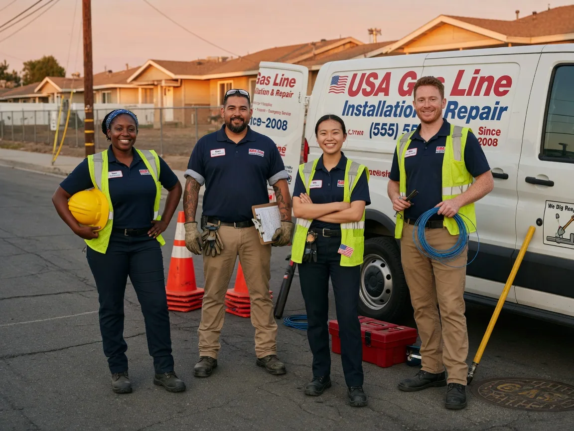 Gas Line Installation company in Italy, TX